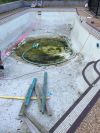 The Pool to be Renovated