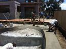 During Pool Construction