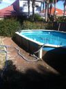 The old above ground pool